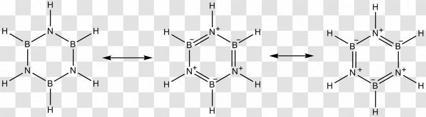 Borazine Boron Nitride Lewis Structure Molecule Carotenoid - Cartoon - Flower Transparent PNG