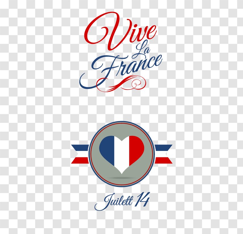 France 14 July Illustration - Royaltyfree - Vector I Love Transparent PNG