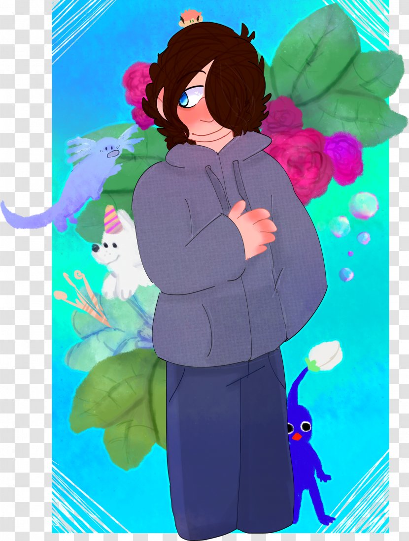 Flower Character Fiction Clip Art - Cartoon Transparent PNG