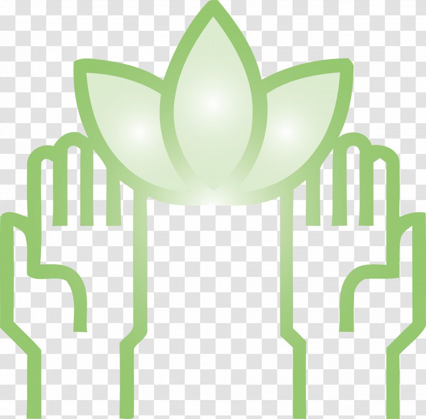 Green Plant Logo Transparent PNG