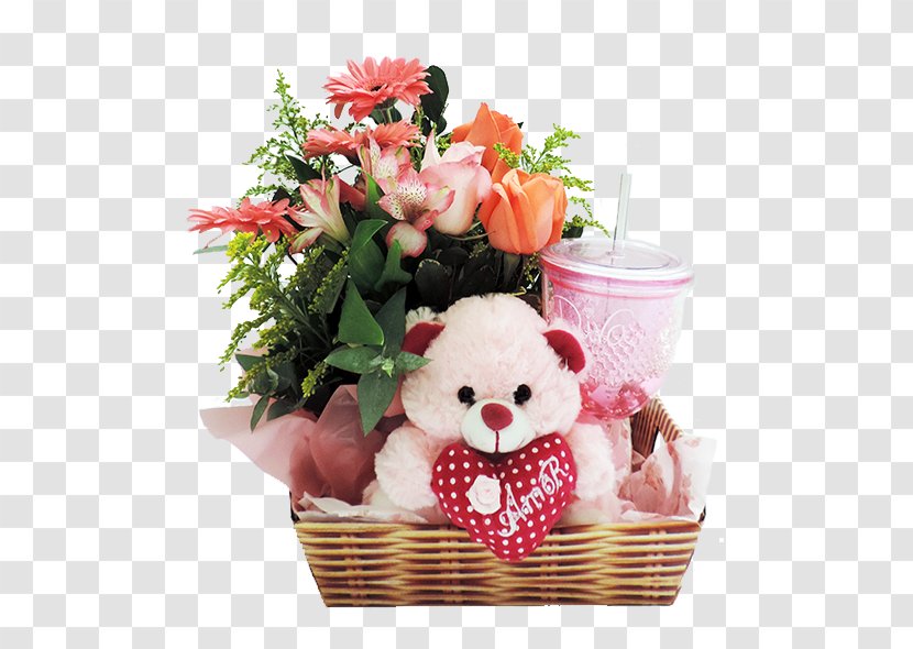 Food Gift Baskets Floral Design Flower Bouquet Cut Flowers - Heart Transparent PNG