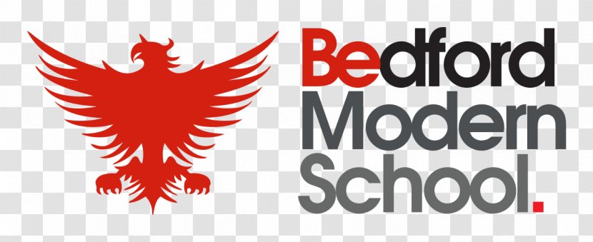 Logo Bedford Modern School Brand Illustration Clip Art - Foot - Red Transparent PNG