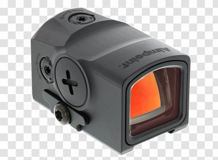 Red Dot Sight Aimpoint AB Reflector Optics - Weapon Transparent PNG