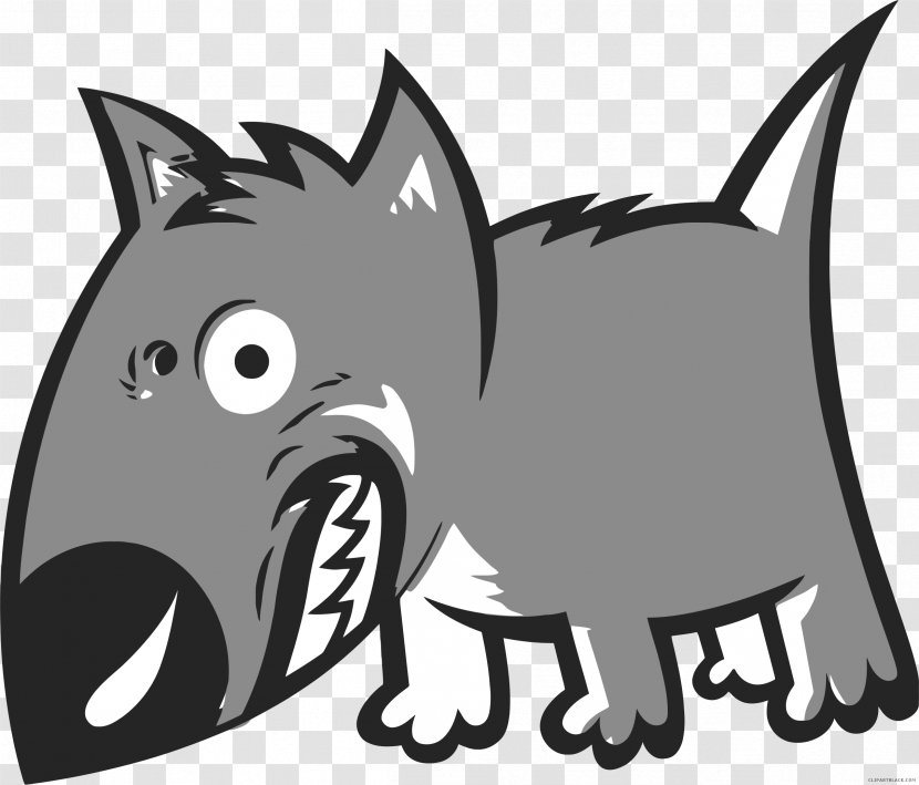 Dog Puppy Clip Art Growling Cat Transparent PNG