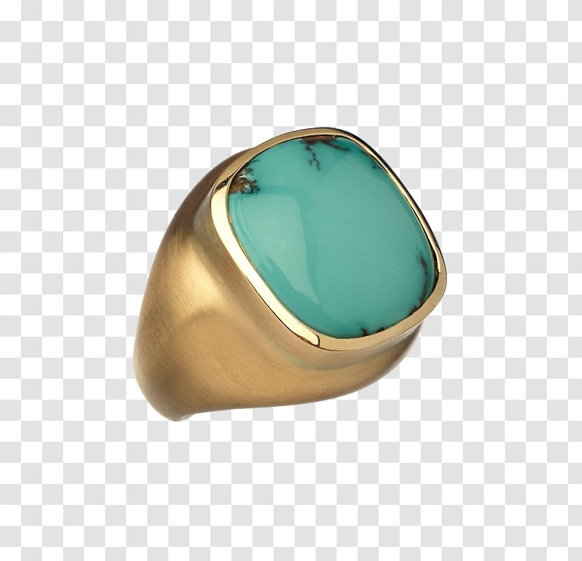 Turquoise Ring Jewellery Gold Emerald - Engagement - Rings Transparent PNG