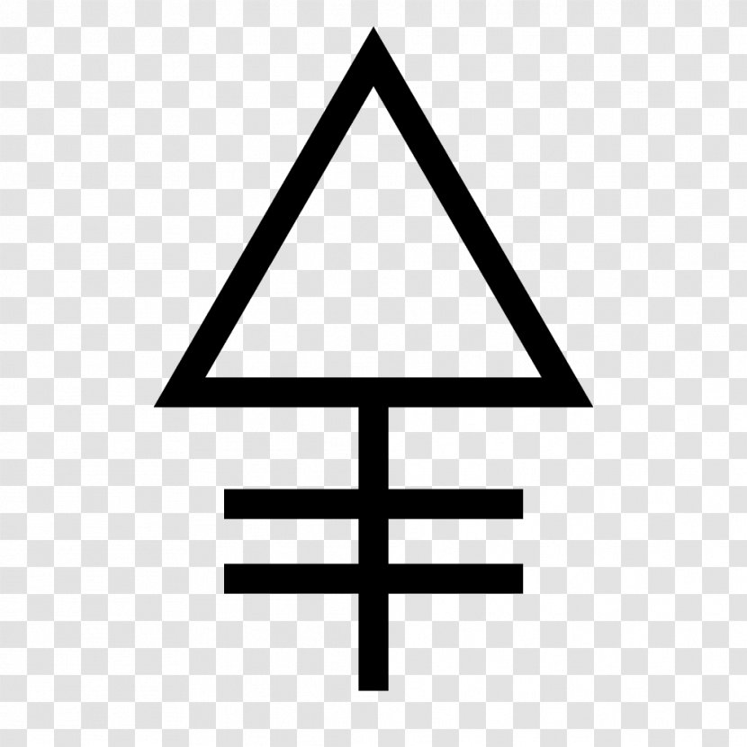 Alchemical Symbol Alchemy Air Occult - Symbols Transparent Transparent PNG