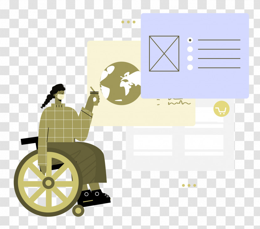 Wheel Chair People Transparent PNG