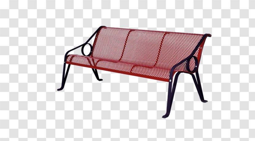 Bench Street Furniture Expanded Metal - Outdoor Table - Cartoon Transparent PNG