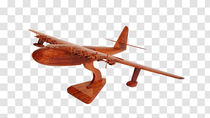 Airplane Model Aircraft Propeller Hughes H-4 Hercules - Engine - Spruce Goose Transparent PNG