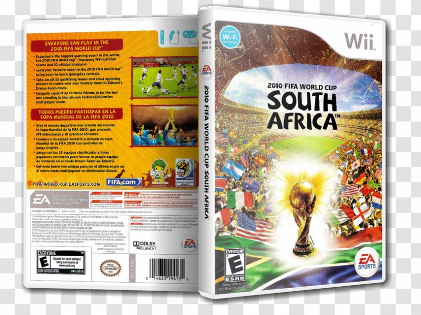 Xbox 360 2010 FIFA World Cup South Africa 2014 Brazil - Playstation 2 - Football Transparent PNG