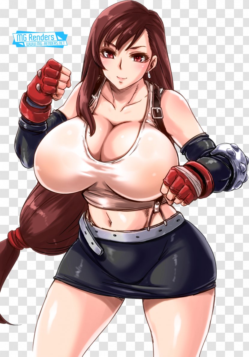 Black Hair Boxing Glove Brown Character - Tree Transparent PNG