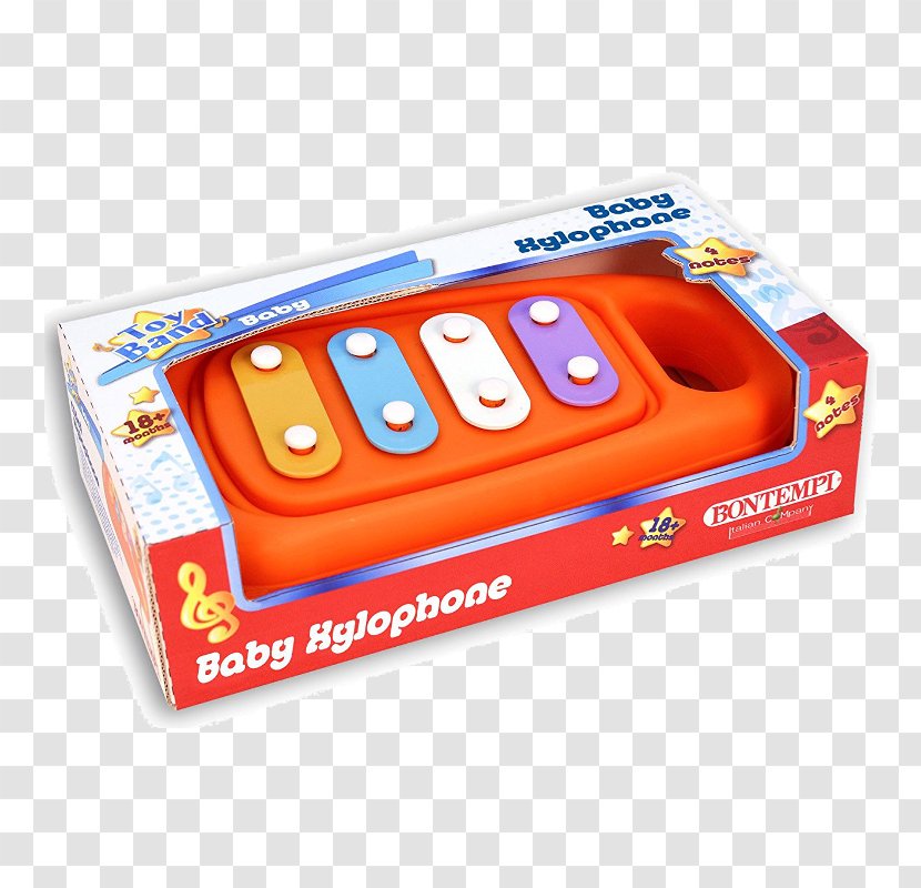 Bontempi Baby Xylophone 384 Gr Electronic Musical Instruments - Watercolor - Toy Transparent PNG