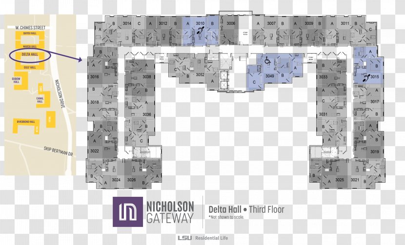 Floor Plan Nicholson Gateway Apartments House - Apartment Transparent PNG