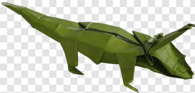 Crocodiles Origami Paper Papierfalten - American Alligator - GrenzenlosAlligator Transparent PNG