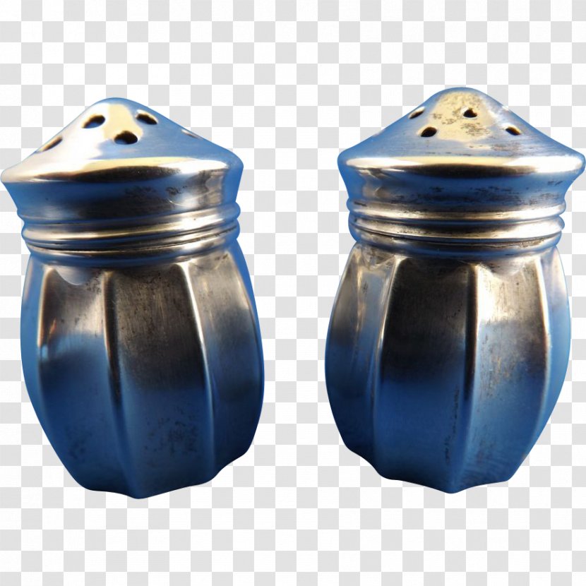 Salt And Pepper Shakers Cobalt Blue - Black - Design Transparent PNG