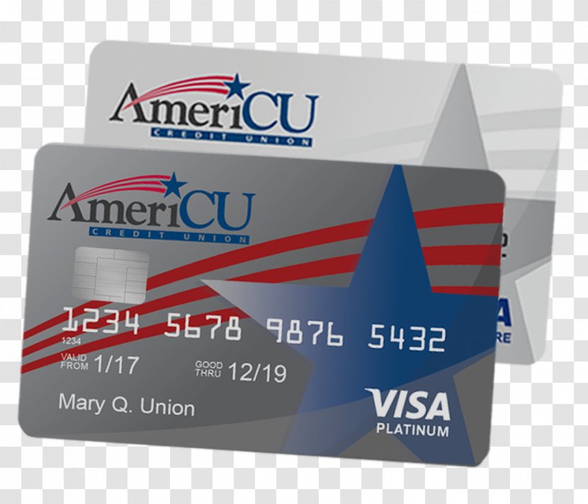 Credit Card Visa AmeriCU Union Cooperative Bank - Brand Transparent PNG