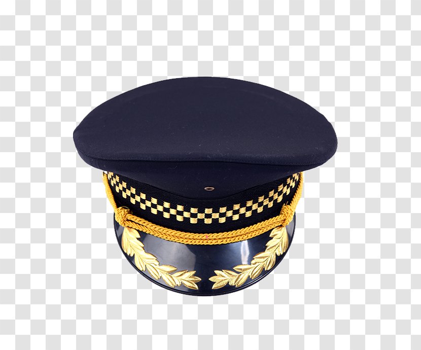 Hat Cap Blue - Police - Caps Transparent PNG