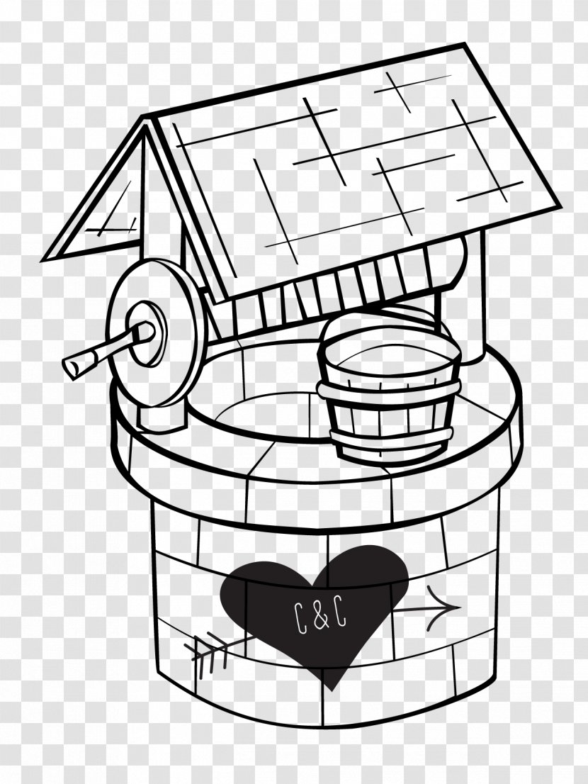 Coloring Book Water Well Child Drawing Clip Art Transparent PNG