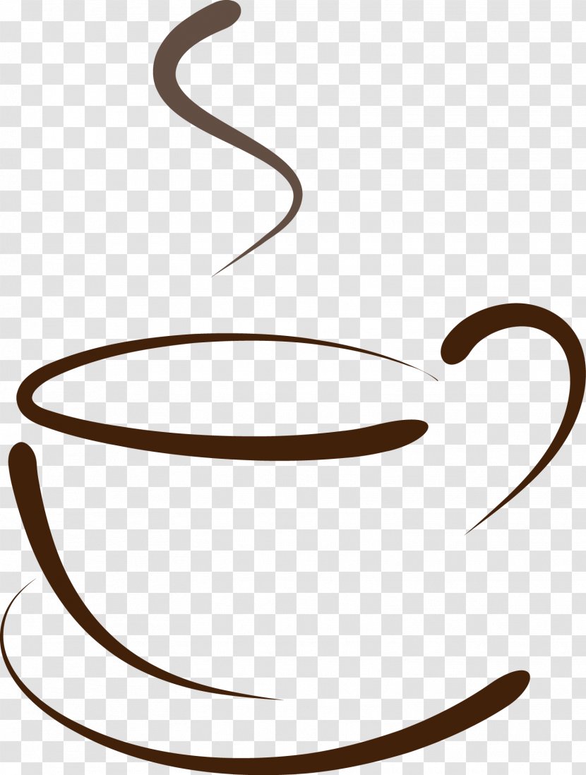 Coffee Cup Clip Art - Tableware - Hand Painted Hot Transparent PNG