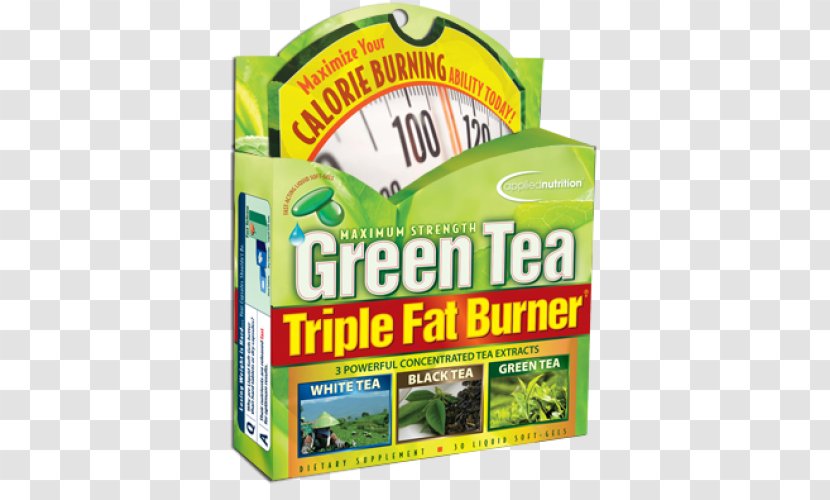 Applied Nutrition - Green Tea - Fat Burner90 Softgels Triple Burner, 30 Liquid Soft-Gels Pack Of 3Nail Vouchers Transparent PNG
