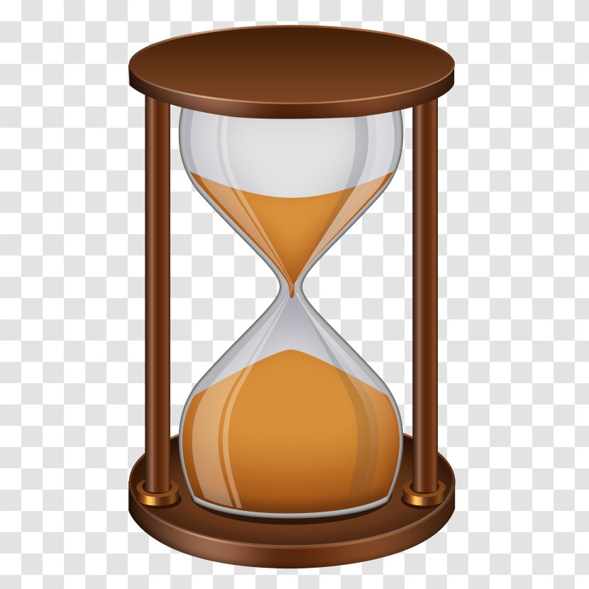 Hourglass Sands Of Time - Sand - Brown Transparent PNG