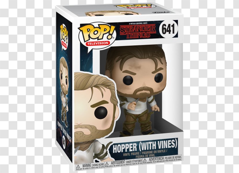 Chief Hopper Funko Eleven Stranger Things - Season 2 - Action & Toy FiguresToy Transparent PNG