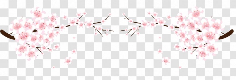 Cherry Blossom Plum - Heart - Flower Transparent PNG
