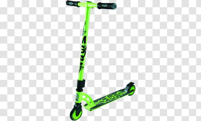 Kick Scooter Freestyle Scootering Bicycle Wheel - Green Transparent PNG