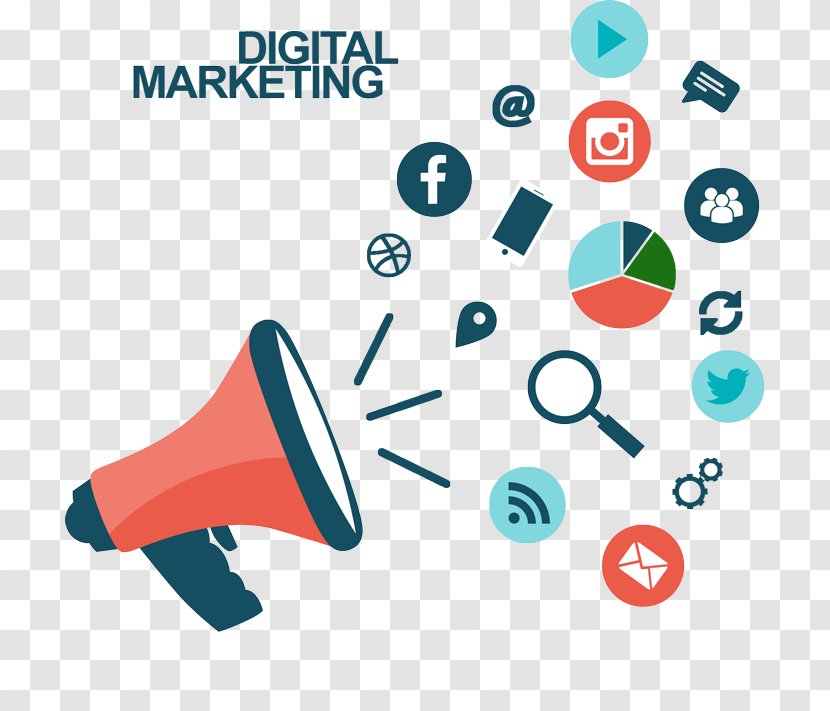 Digital Marketing Social Video Media Public Relations - Text Transparent PNG