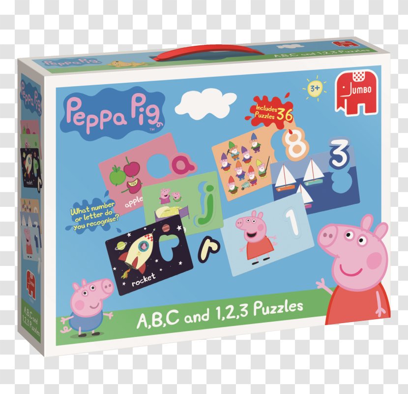 Jigsaw Puzzles Daddy Pig Game - Toy - Peppa Transparent PNG