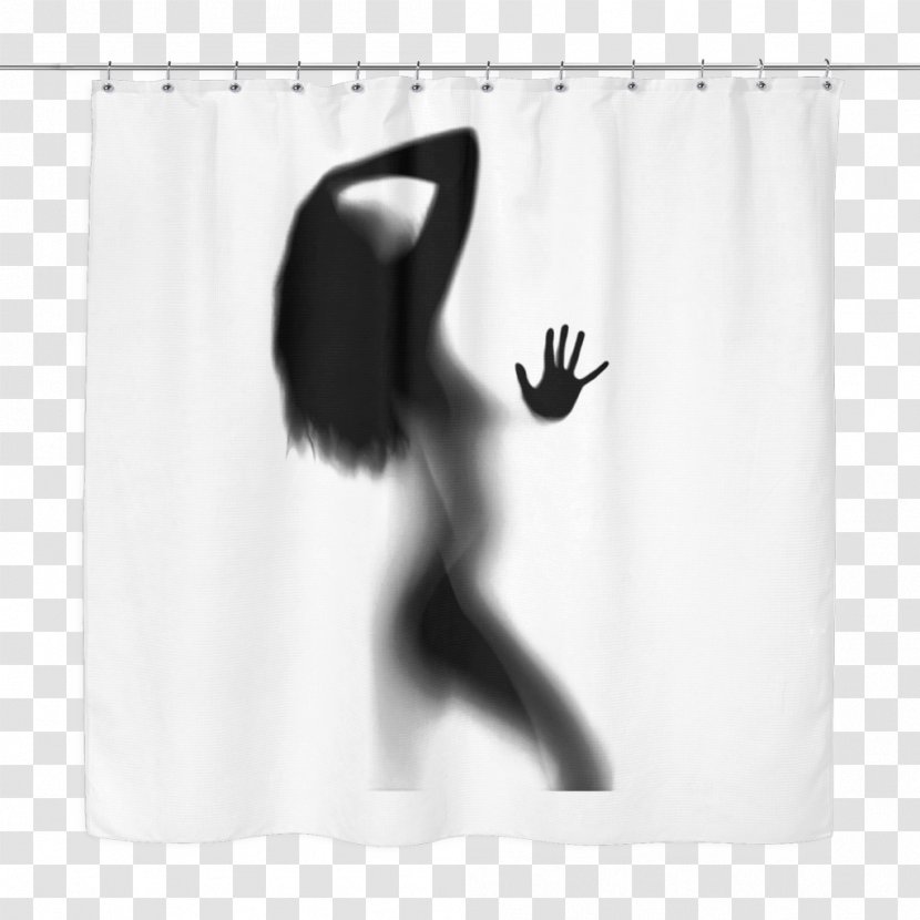 Douchegordijn Shower Curtain Bathroom Towel - Woman - Take A Transparent PNG