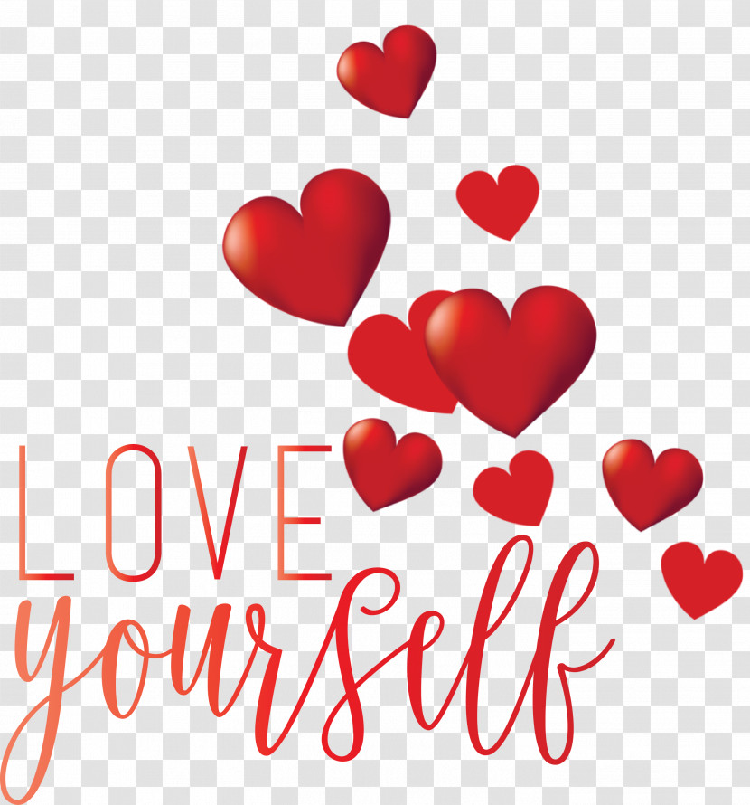 Love Yourself Love Transparent PNG