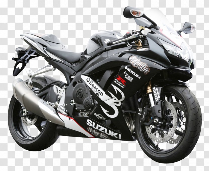 Suzuki GSR600 Motorcycle Sport Bike GSX-R600 - Hardware - GSX R600 Sports Transparent PNG