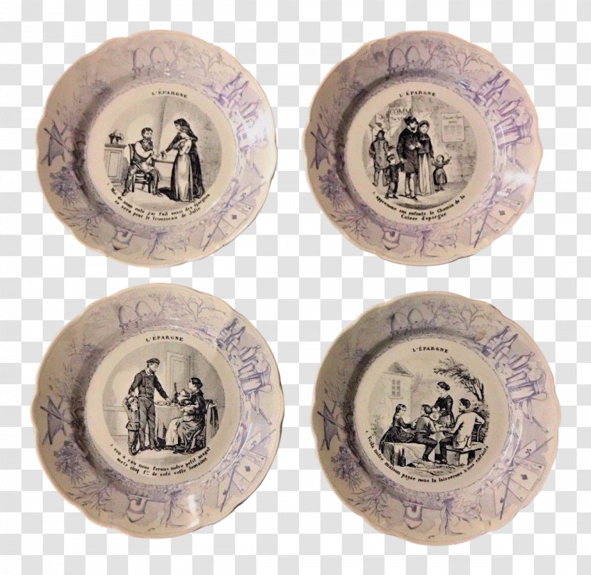 Antique Ceramic Porcelain Plate Chairish - Used Good - Letinous Edodes Transparent PNG