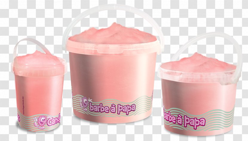 Cotton Candy Milkshake Rock Waffle - Pink - Produce Transparent PNG