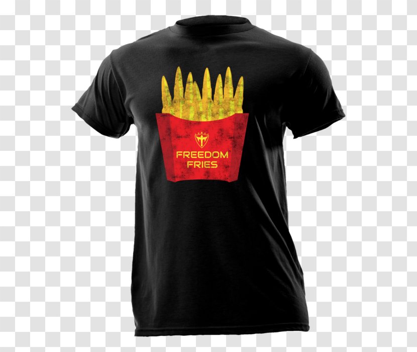Long-sleeved T-shirt Clothing - T Shirt - Freedom Fries Transparent PNG