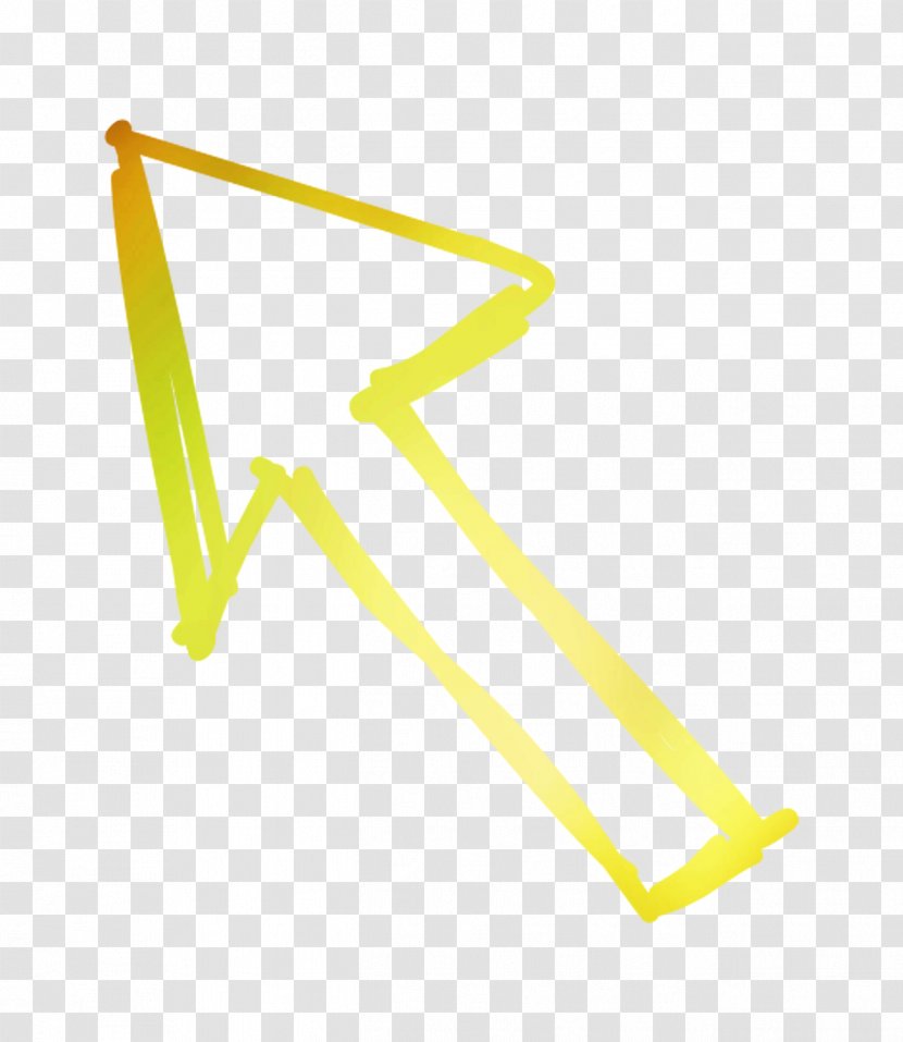 Triangle Line Product Yellow - Logo Transparent PNG