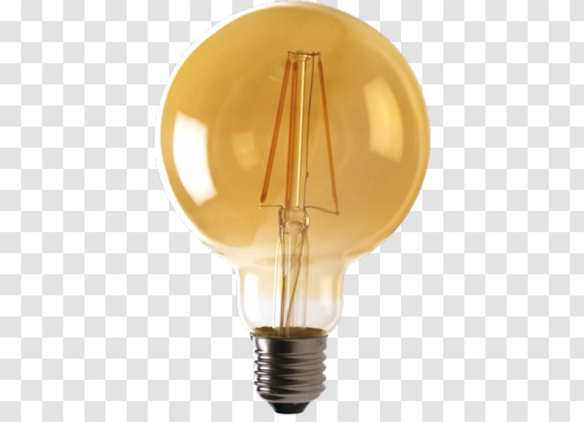 Incandescent Light Bulb LED Lamp Filament Light-emitting Diode - Edison Screw - Led Transparent PNG