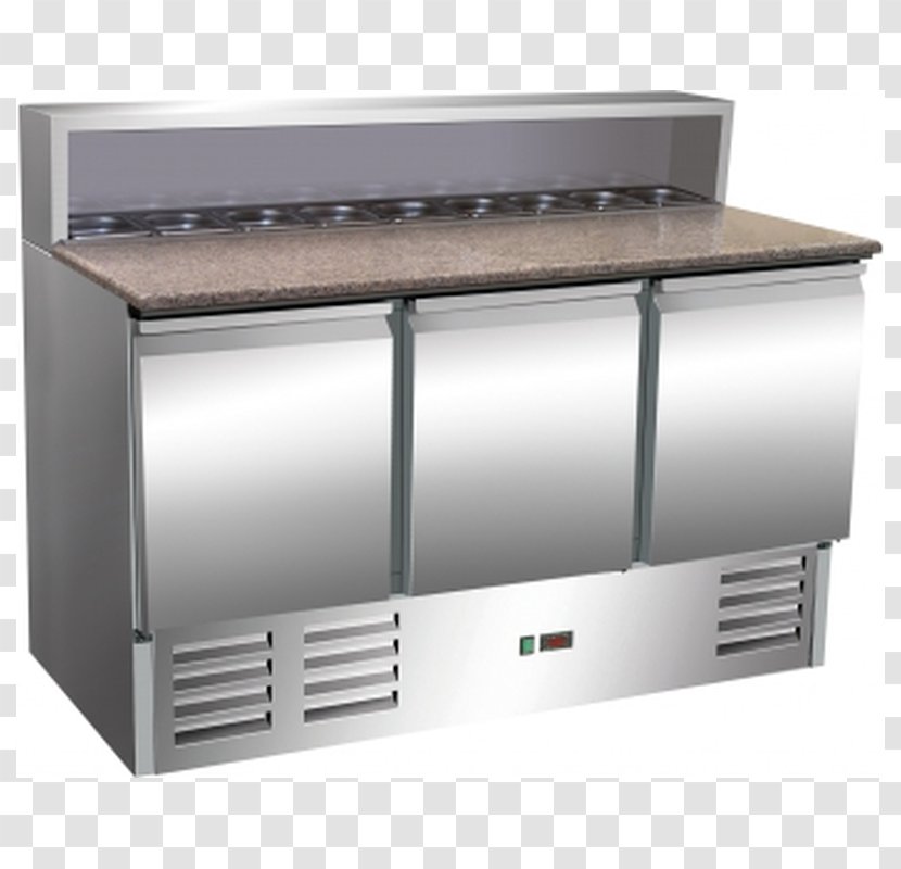 Pizza Buffet Table Refrigeration Restaurant - Chafing Dish Material Transparent PNG