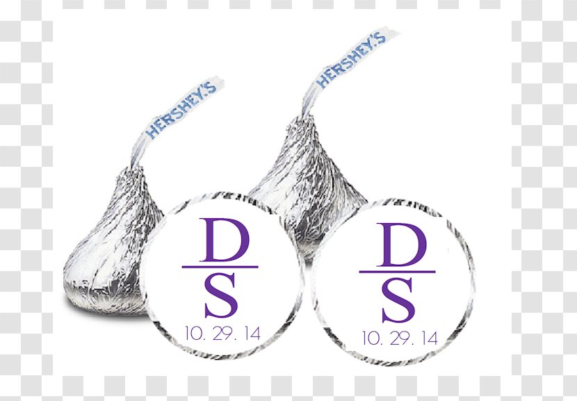 Hershey's Kisses The Hershey Company Label Sticker - Wedding Transparent PNG