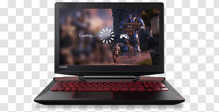 Laptop Intel Core I7 Lenovo Legion Y720 - Windows 10 - Game Loading Transparent PNG