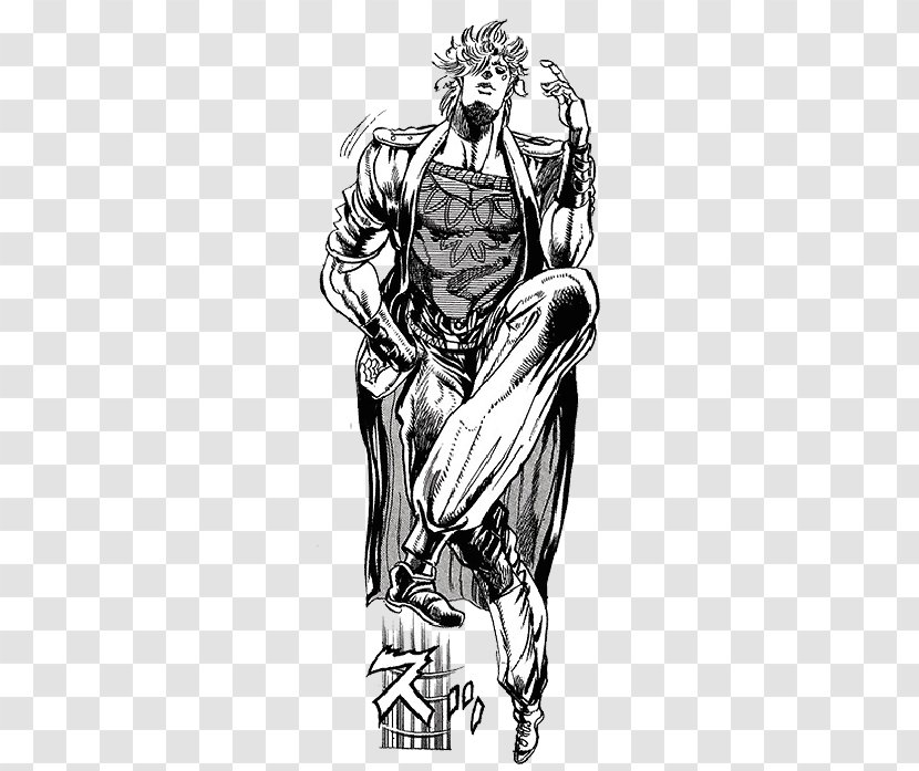 JoJo's Bizarre Adventure Battle Tendency Caesar Anthonio Zeppeli Visual Arts Sketch - Legendary Creature - Joseph Joestar Transparent PNG