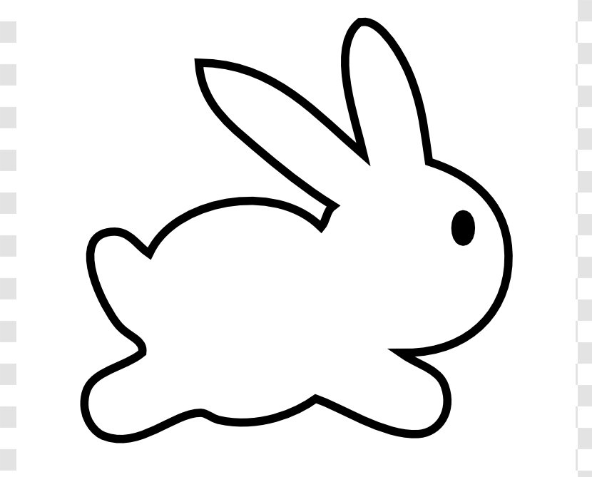 Easter Bunny Rabbit Drawing Clip Art - Mammal - Cliparts Transparent PNG