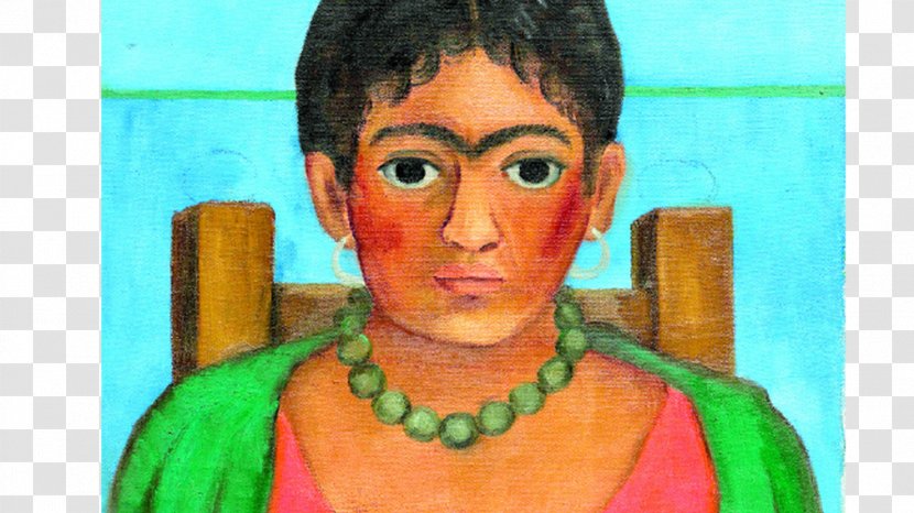 Frida Kahlo Self-Portrait With Thorn Necklace And Hummingbird The Two Fridas Frieda Diego Rivera - Kalo Transparent PNG
