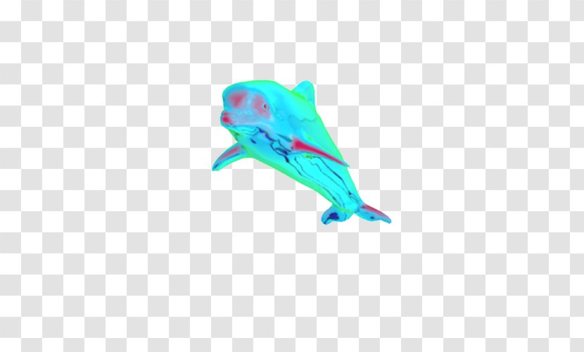 Dolphin Vaporwave Seapunk Synthwave - Silhouette Transparent PNG