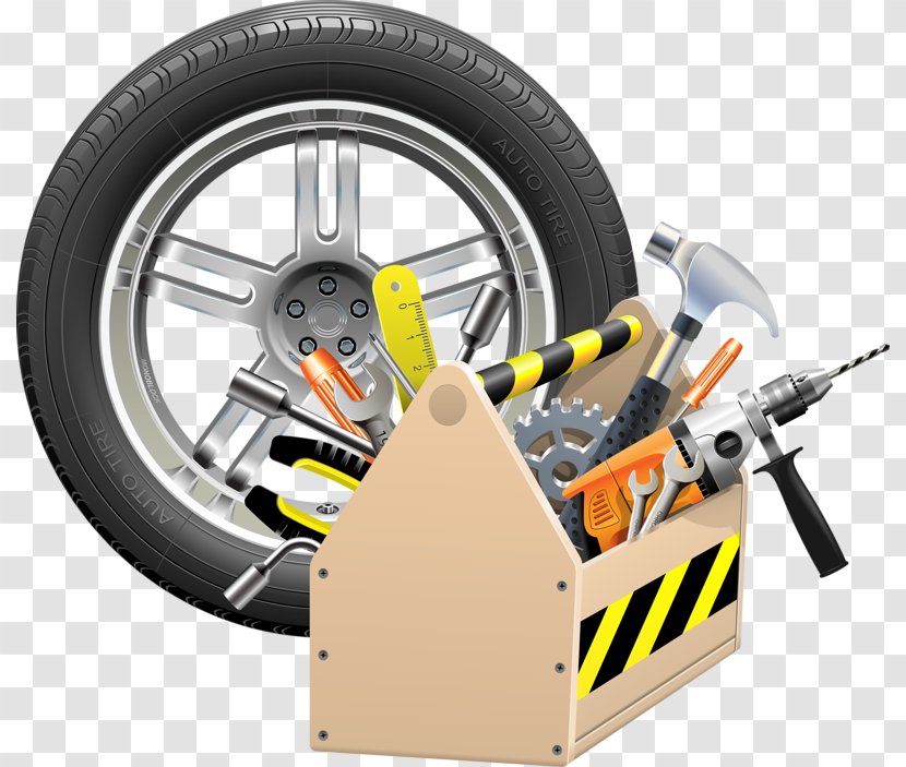 Maintenance Building Tool Motor Vehicle Service - Facility Management - Tires And Tools Transparent PNG