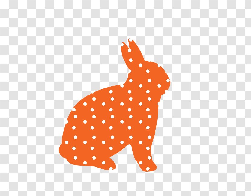 Hare Rabbit Easter Bunny Dog - Carnivoran - Cut The Dotted Line Transparent PNG