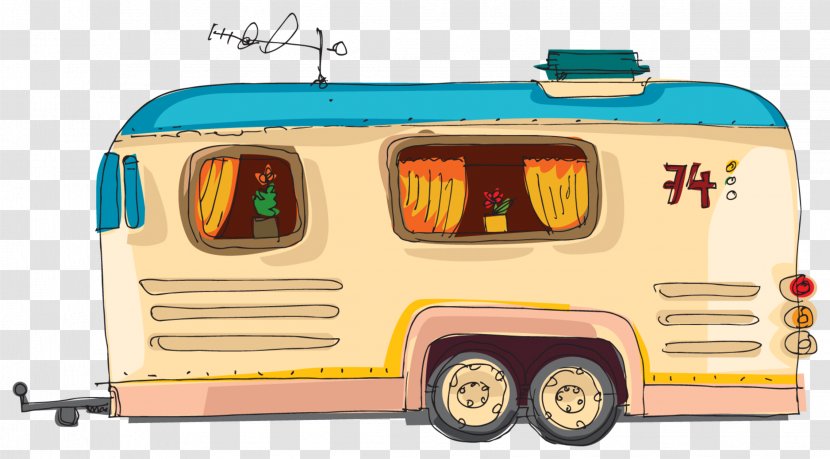 Caravan Campervans - Motor Vehicle - Rv Camping Transparent PNG