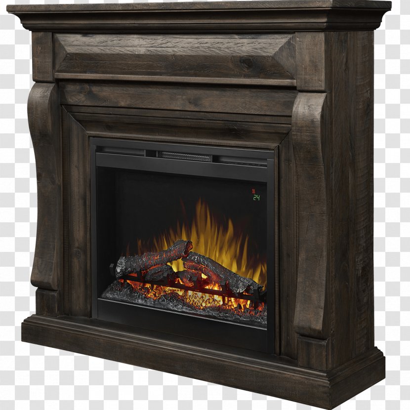 Electric Fireplace Mantel GlenDimplex Insert - Hearth - Stove Transparent PNG