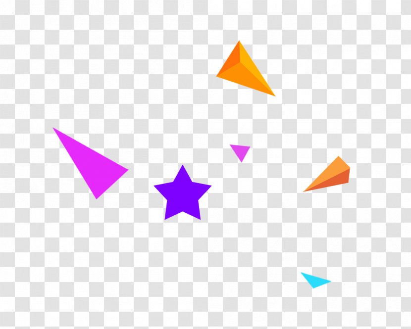 Triangle Icon - Art Paper - Star Transparent PNG